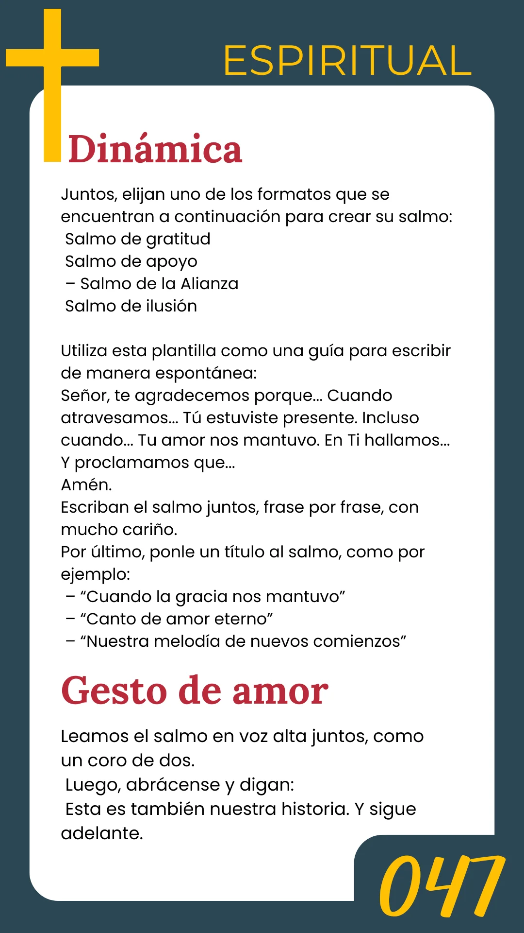 Carta de dinámica 3
